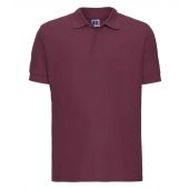 Russell Ultimate Cotton Piqué Polo Shirt - Burgundy Size 4XL