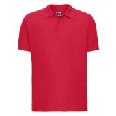 Russell Ultimate Cotton Piqué Polo Shirt - Classic Red Size 4XL