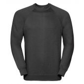 Russell Raglan Sweatshirt - Black Size XXL