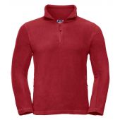 Russell Zip Neck Outdoor Fleece - Classic Red Size XXL