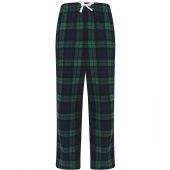 SF Minni Kids Tartan Lounge Pants - Navy/Green Size 13