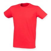 SF Men Feel Good Stretch T-Shirt - Bright Red Size XXL