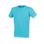 SF Men Feel Good Stretch T-Shirt - Surf Blue Size XXL
