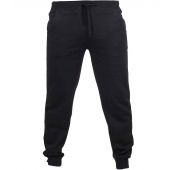 SF Men Slim Cuffed Jog Pants - Black Size XXL