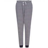 SF Unisex Cuffed Lounge Pants - Navy/White Stripes Size 3XL
