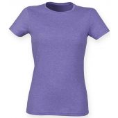 SF Ladies Feel Good Stretch T-Shirt - Heather Purple Size XS