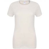 SF Ladies Feel Good Stretch T-Shirt - Light Stone Size XS