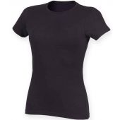 SF Ladies Feel Good Stretch T-Shirt - Navy Size XXL
