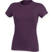 SF Ladies Feel Good Stretch T-Shirt - Purple Size XXL