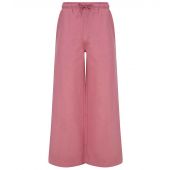 SF Ladies Sustainable Wide Leg Joggers - Dusky Pink Size XXL