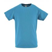 SOL'S Kids Sporty T-Shirt - Aqua Size 12yrs