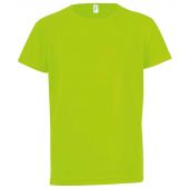 SOL'S Kids Sporty T-Shirt - Neon Green Size 12yrs
