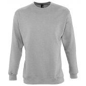 SOL'S Unisex Supreme Sweatshirt - Grey Marl Size 3XL