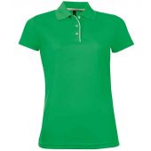 SOL'S Ladies Performer Piqué Polo Shirt - Kelly Green Size XXL
