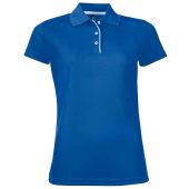 SOL'S Ladies Performer Piqué Polo Shirt - Royal Blue Size XXL