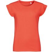 SOL'S Ladies Melba T-Shirt - Coral Size L