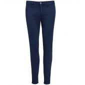 SOL'S Ladies Jules Chino Trousers - French Navy Size 18=46
