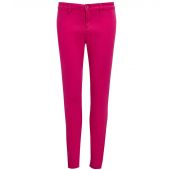 SOL'S Ladies Jules Chino Trousers - Sunset Pink Size 6=34