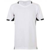 SOL'S Kids Classico Contrast T-Shirt - White/Black Size 12yrs