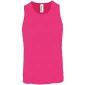 SOL'S Sporty Performance Tank Top - Neon Pink Size 3XL