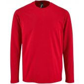 SOL'S Imperial Long Sleeve T-Shirt - Red Size 3XL