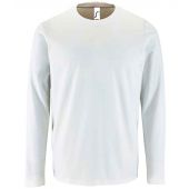 SOL'S Imperial Long Sleeve T-Shirt - White Size 4XL