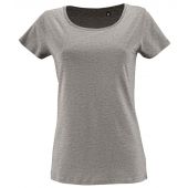 SOL'S Ladies Milo Organic T-Shirt - Grey Marl Size XXL