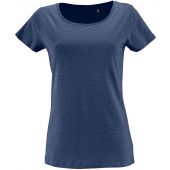 SOL'S Ladies Milo Organic T-Shirt - Heather Denim Size XXL