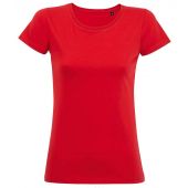 SOL'S Ladies Milo Organic T-Shirt - Red Size XXL