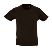 SOL'S Kids Milo Organic T-Shirt - Deep Black Size 12yrs