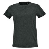 SOL'S Ladies Imperial Fit T-Shirt - Charcoal Marl Size XXL