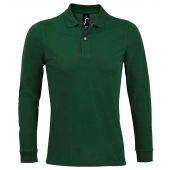 SOL'S Perfect Long Sleeve Piqué Polo Shirt - Bottle Green Size 3XL