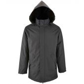 SOL'S Unisex Robyn Padded Jacket - Charcoal Size 4XL