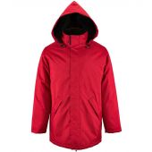 SOL'S Unisex Robyn Padded Jacket - Red Size 4XL
