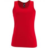 SOL'S Ladies Sporty Performance Tank Top - Red Size XXL