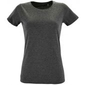 SOL'S Ladies Regent Fit T-Shirt - Charcoal Marl Size XXL