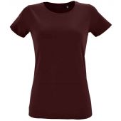SOL'S Ladies Regent Fit T-Shirt - Oxblood Size XXL