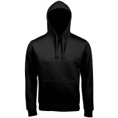 SOL'S Unisex Spencer Hooded Sweatshirt - Black Size L