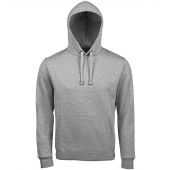 SOL'S Unisex Spencer Hooded Sweatshirt - Grey Marl Size 3XL