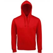 SOL'S Unisex Spencer Hooded Sweatshirt - Red Size 3XL
