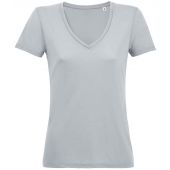 SOL'S Ladies Motion V Neck T-Shirt - Pure Grey Size 3XL
