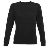 SOL'S Ladies Sully Sweatshirt - Black Size XXL