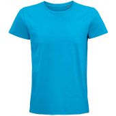 SOL'S Pioneer Organic T-Shirt - Aqua Size 3XL