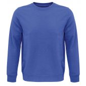 SOL'S Unisex Comet Organic Sweatshirt - Royal Blue Size 4XL