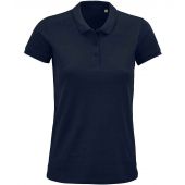 SOL'S Ladies Planet Organic Piqué Polo Shirt - French Navy Size 3XL
