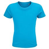 SOL'S Kids Crusader Organic T-Shirt - Aqua Size 12yrs