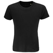 SOL'S Kids Crusader Organic T-Shirt - Deep Black Size 12yrs