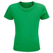 SOL'S Kids Crusader Organic T-Shirt - Kelly Green Size 12yrs