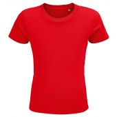 SOL'S Kids Crusader Organic T-Shirt - Red Size 12yrs