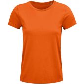 SOL'S Ladies Crusader Organic T-Shirt - Orange Size XXL